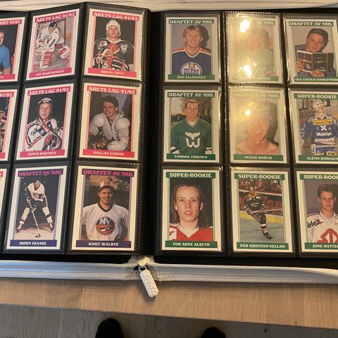 Komplett samling Eliteserien 92/93 Hockey