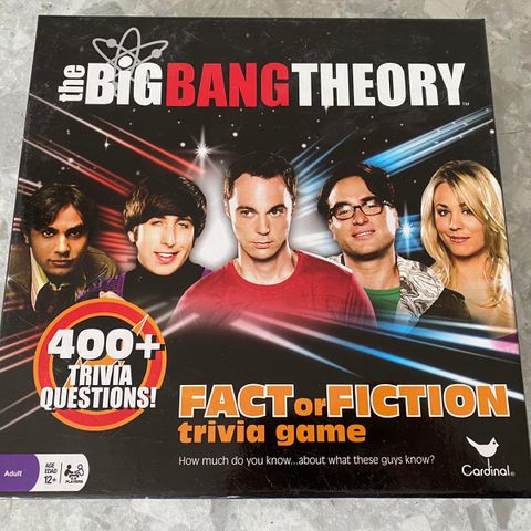 The Big Bang Theory - Fact or Fiction trivia game