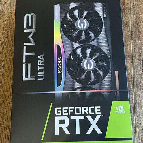 RTX 3070ti EVGA FTW ULTRA 8GB GDDR6X