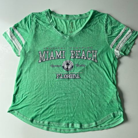Luftig t-skjorte Miami beach
