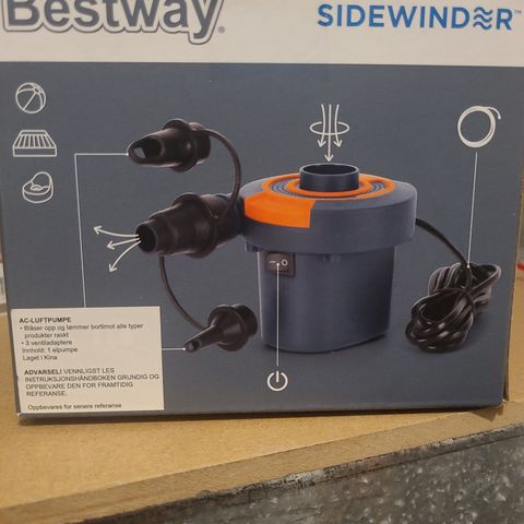 Bestway sidewinder pumpe