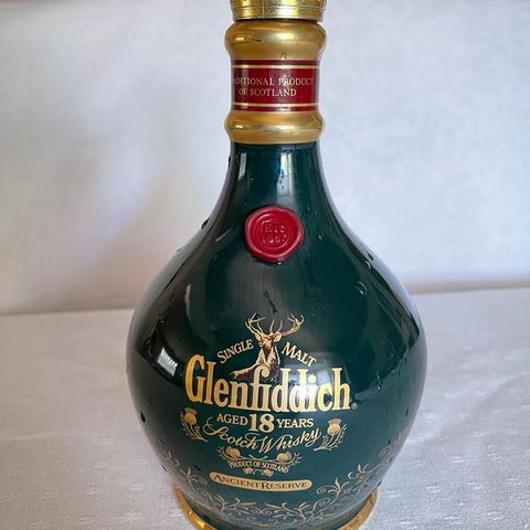 Glenfiddich whiskyflaske 700 ml