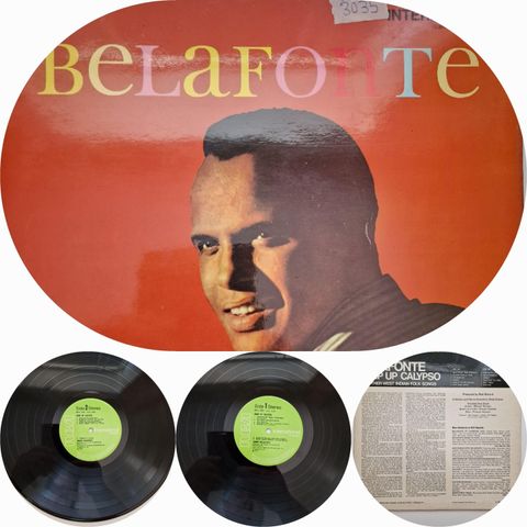 HARRY BELAFONTE/JUMP UP CALYPSO 1961 - VINTAGE/RETRO LP-VINYL (ALBUM)