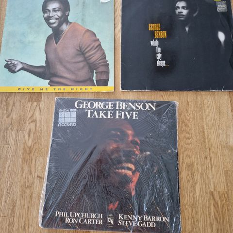 George Benson LP plater