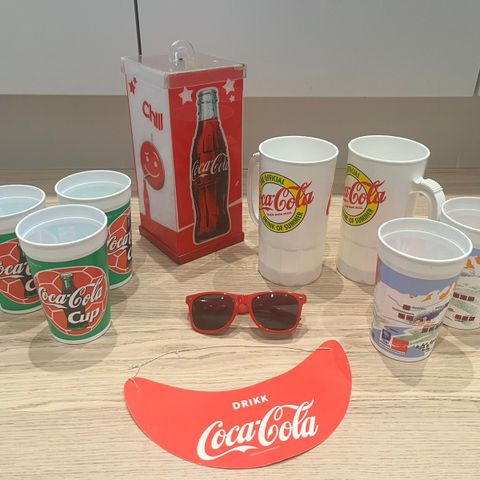 Coca-Cola lot fra 90-tallet