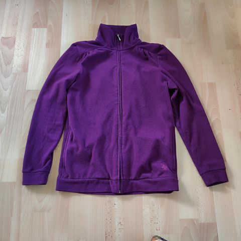 Auberginfarget fleece str 40