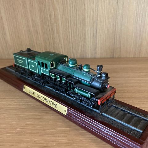 Atlas Editions 1:100 Lokomotiv Shay Locomotive