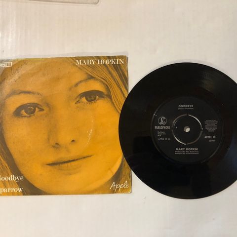 MARY HOPKIN / GOODBYE - 7" VINYL SINGLE