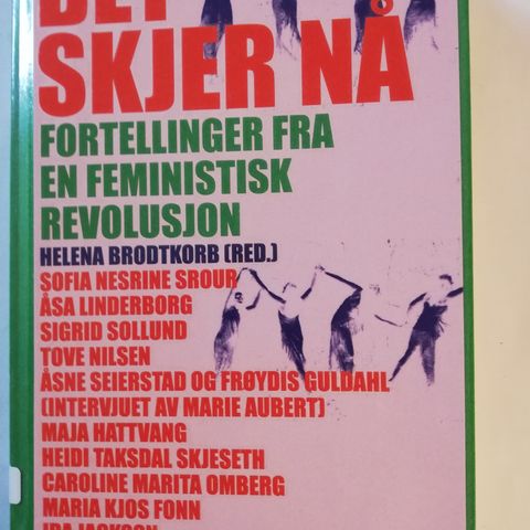 Det skjer nå.  Fortellinger fra en feministisk revolusjon