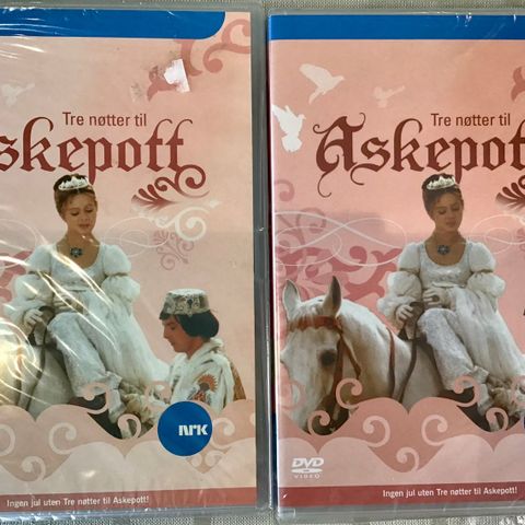 Tre nøtter til Askepott NRK dvd 🔥UÅPNET 🚨FORSEGLET (fra år 1973)