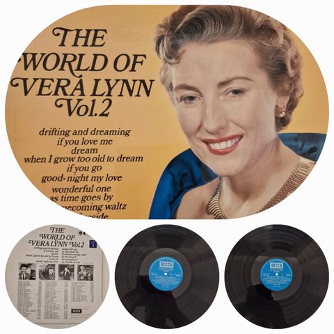 THE WORLD OF VERA LYNN VOL.2/1970 - VINTAGE/RETRO LP-VINYL (ALBUM)