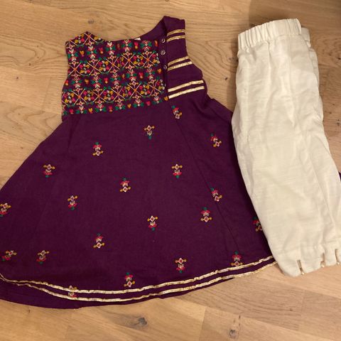 pakistansk/indisk kjole til jente