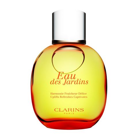 Parfymeprøver/dekanter av Clarins "Eau des Jardins"