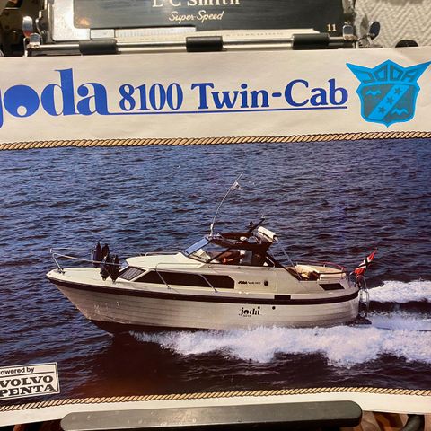 Båtbrosjyre Joda 8100 Twin-Cab.