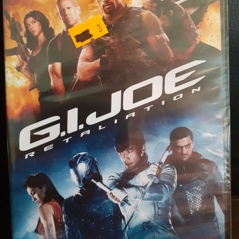 G.I. Joe: Retaliation, norsk tekst, forseglet