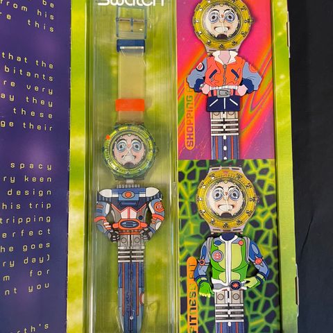 Swatch SDN120PACK "stripp" Andrea Arrigoni Swim Teachers Scuba 200m