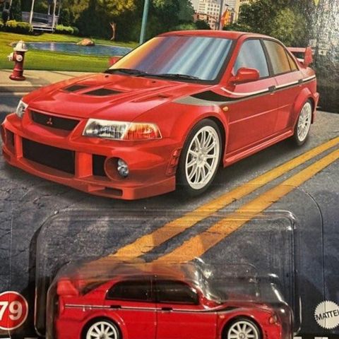 Hot Wheels Mitsubishi Lancer Evo VI