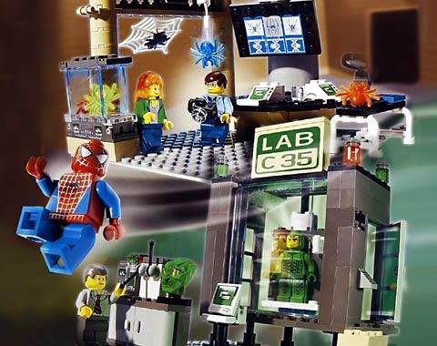 99% komplett Lego Spider-Man 4851