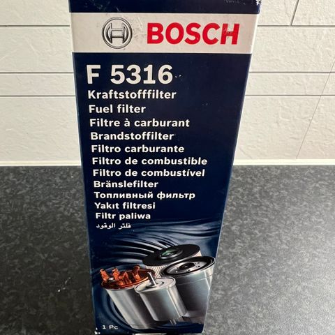 Bensinfilter BOSCH F5316
