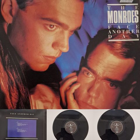 THE MONROES/FACE ANOTHER DAY 1985 - VINTAGE/RETRO LP-VINYL (ALBUM)