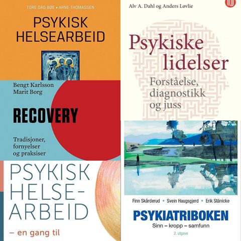 Bøker psykisk helsearbeid