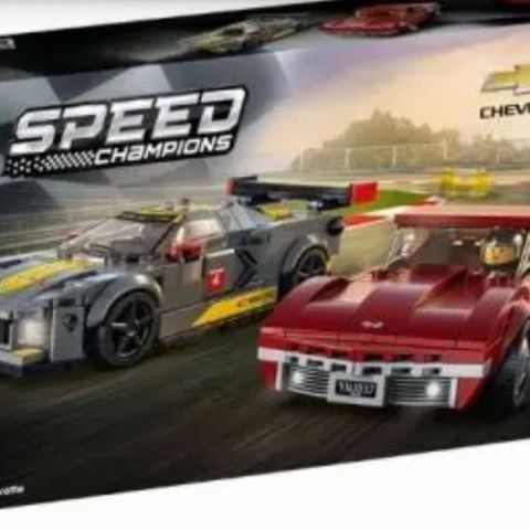 Lego 76903 Speed Champions Chevrolet Corvette C8R + 69 Corvette