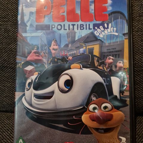 DVD Pelle Politibil Går i Vannet