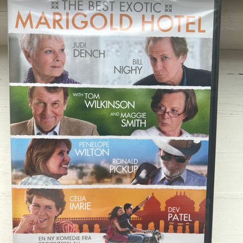 The Best Exotic Marigold Hotel (DVD) NY !