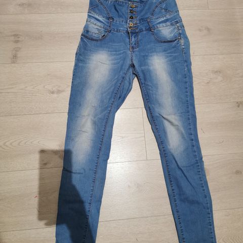 High waist skinny jeans str S