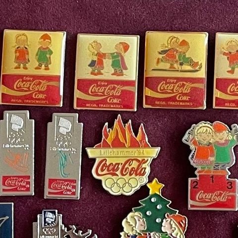 OL Lillehammer 1994 - Coca Cola pins