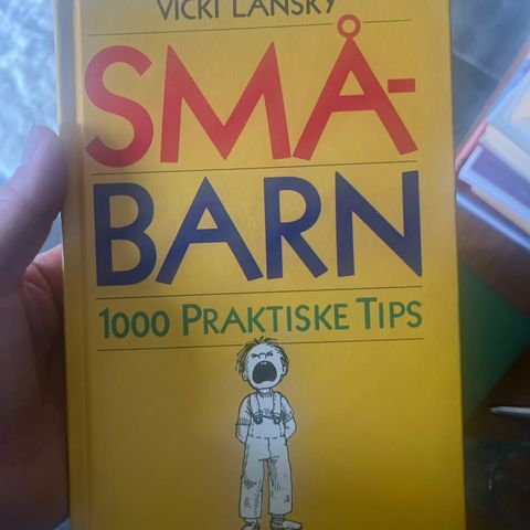 Bok Småbarn 1000 praktiske tips 1982