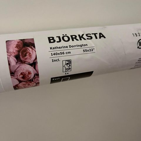 Björksta plakat fra Ikea