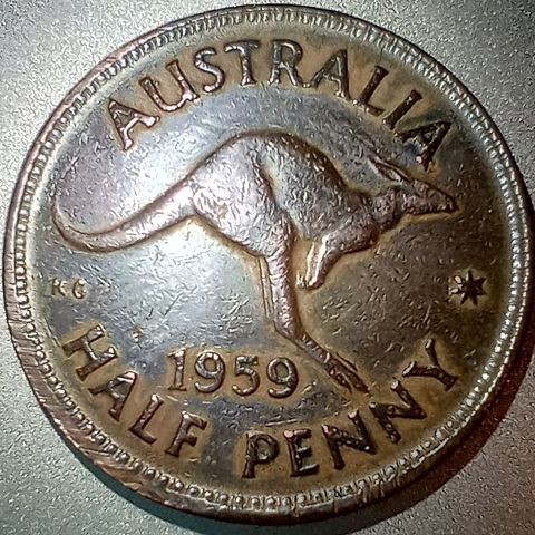 Australia ½ penny 1959 * NY PRIS