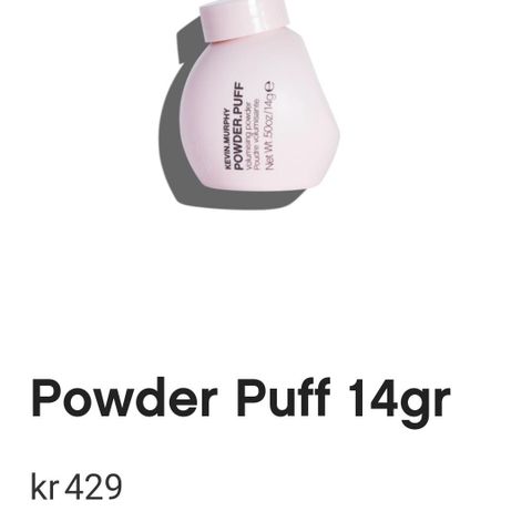 Kevin Murphy powder puff