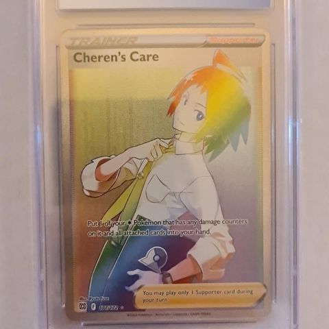 Cheren's Care - Brilliant Stars Secret Rare 177/172 - CGC 10