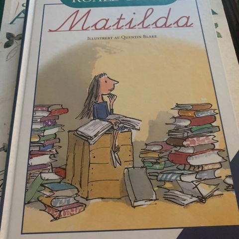 Matilda av Roald Dahl til salgs.