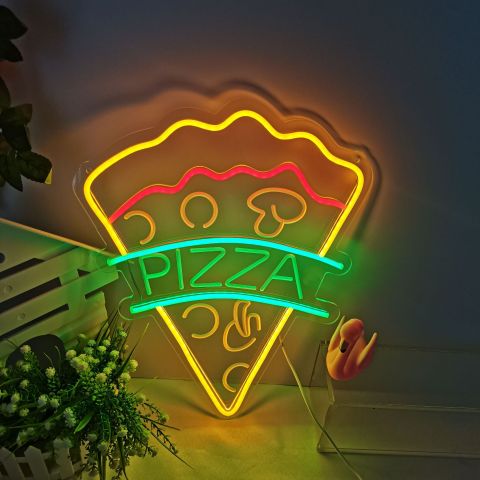 Neon Led Lampe Pizza