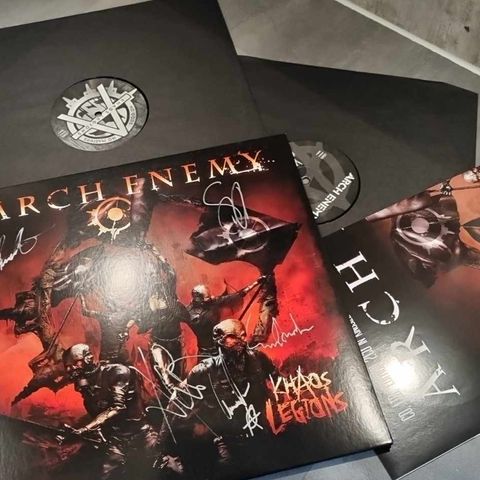 Arch Enemy - Khaos Legions dobbel LP - Signert!