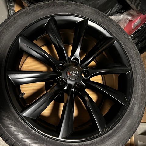 19" TURBIN VINTERHJUL TESLA MODEL Y!