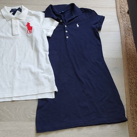 Polo Ralph Lauren, dame, kjole, t-shirt, skjorte og genser