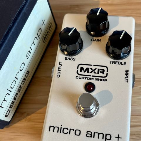 MXR Micro Amp Plus