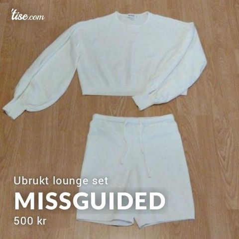 Lounge-sett fra Missguided, str. 34