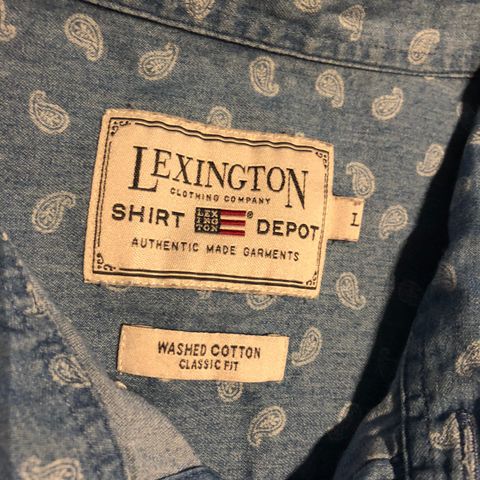Lexington skjorte