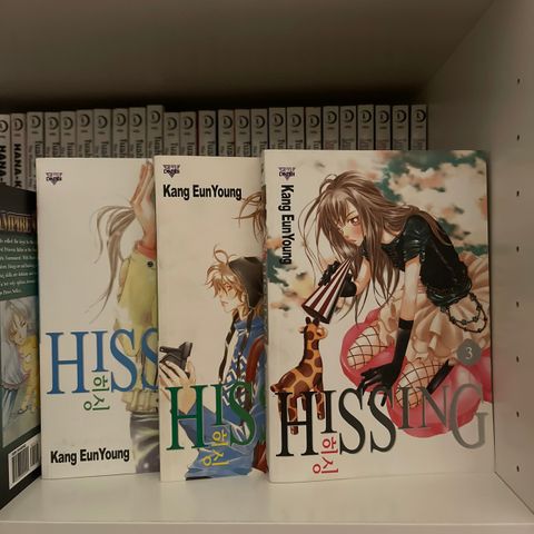 Hissing Manga 1-3