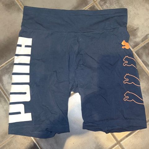 Puma Sykkelshorts shorts for dame i str Medium