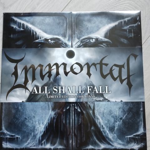 Immortal – All Shall Fall (2009) forseglet og nummerert