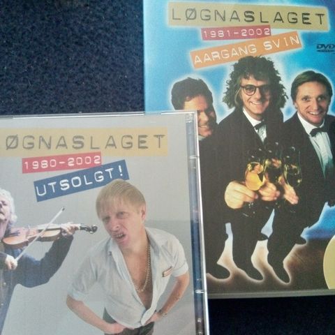 Løgnaslaget Dobbelt-CD og DVD