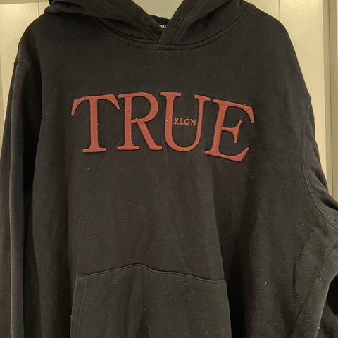 True Religion hoodie i Svart