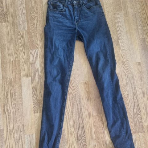 Levis jeans 721, high rise skinny