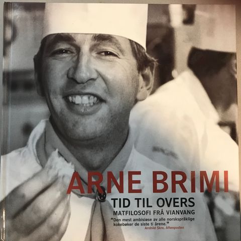 Arne Brimi - signert bok